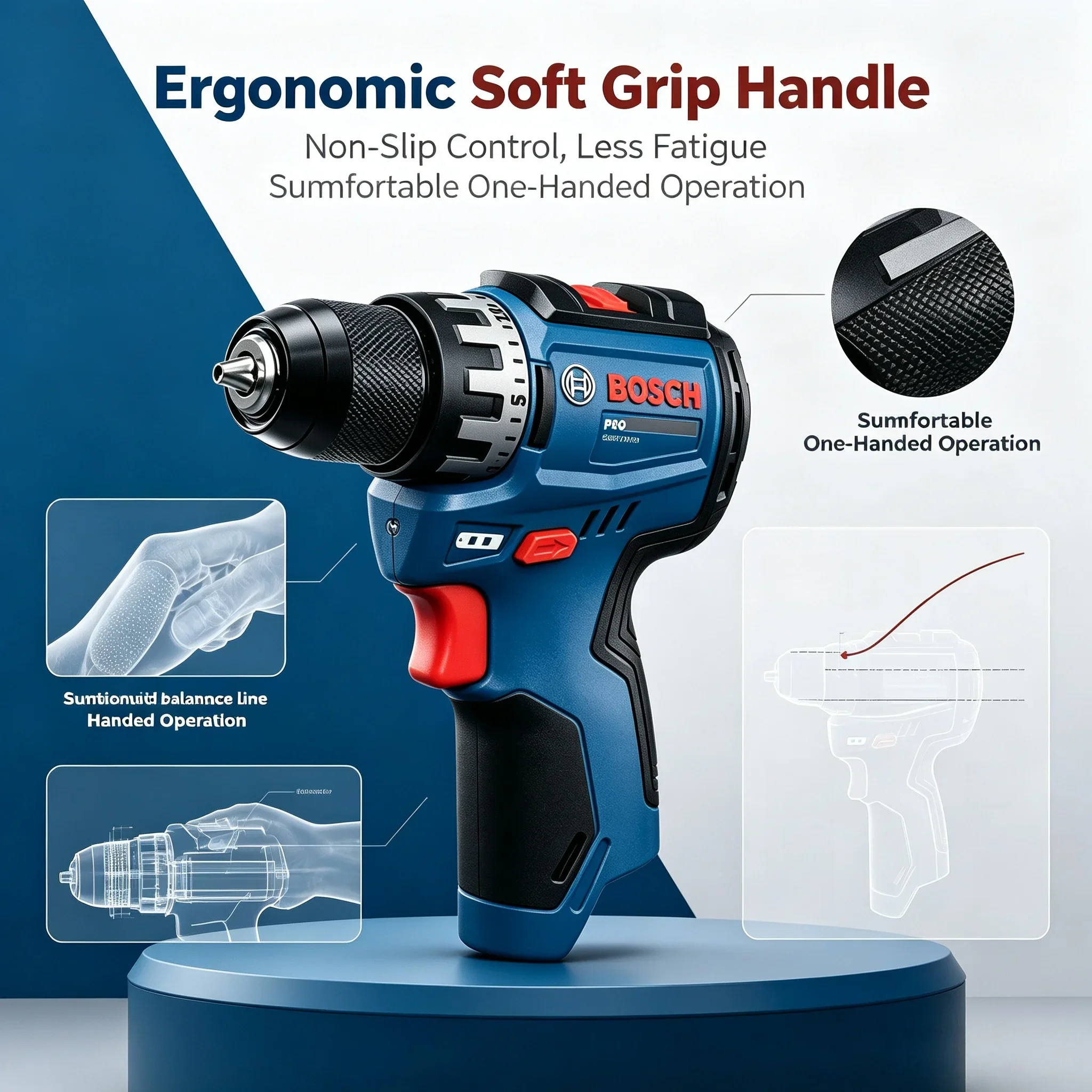 Power Tools Bosch - Perceuse-visseuse sans fil professionnelle BOSCH GSR