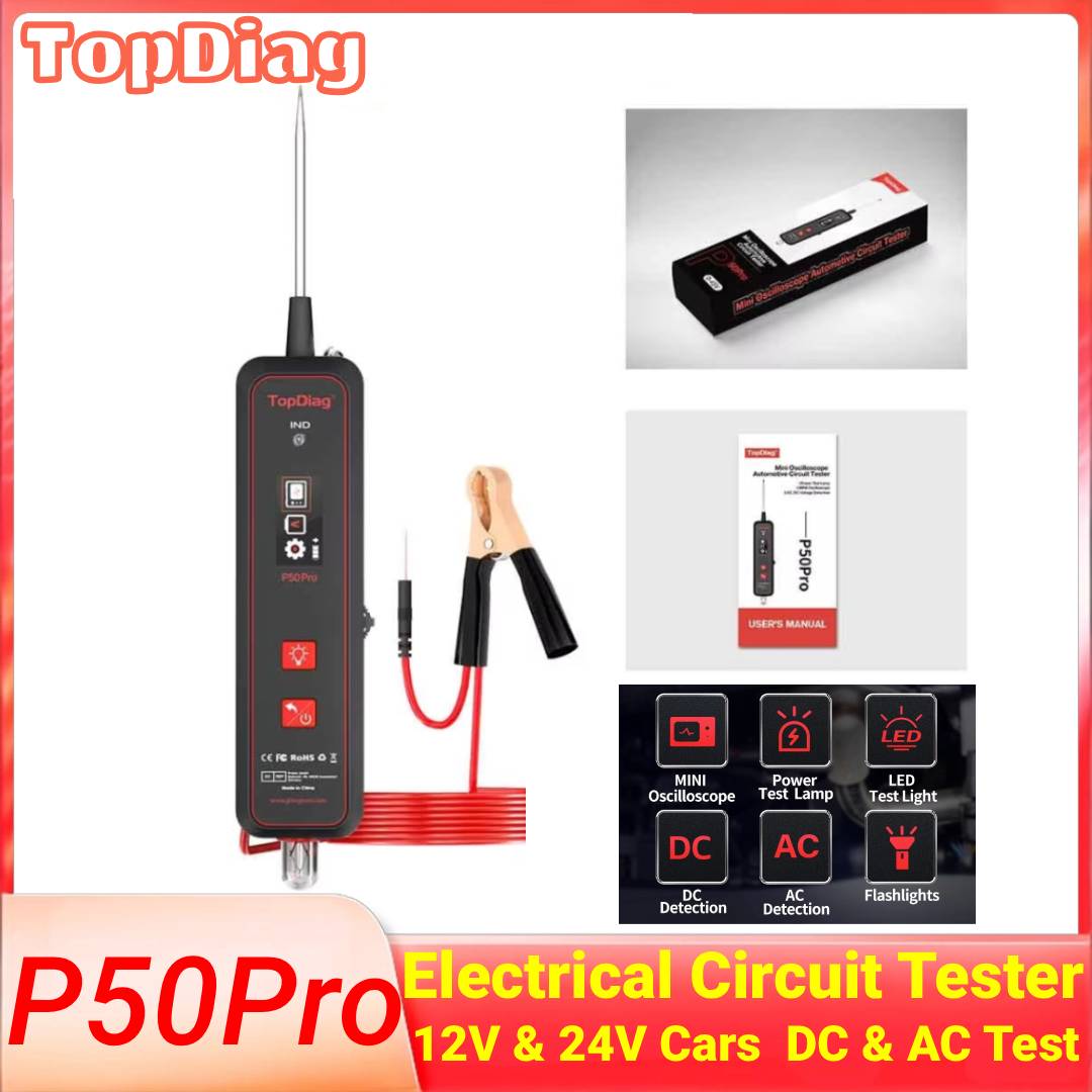 Topdiag-Testeur de circuit aut - Power Tools Pro avis et prix